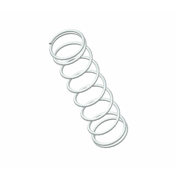 Zoro Approved Supplier Compression Spring, O= .468, L= 1.81, W= .035 G609972682